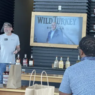 This is Bo, he was our tasting host. Top shelf!