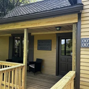 Temporary Visitor center