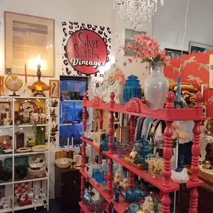 One of the amazing booths you will find in the Wild Vintage Collective!