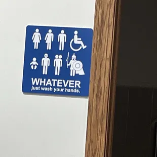 Bathrooms for anyone.
