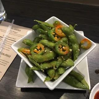 Garlic Edamame