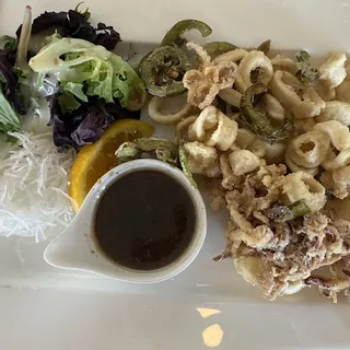 Calamari with Jalapeno Ponzu