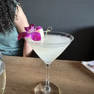 Lychee Martini ($15)