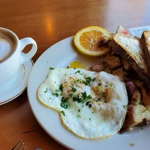 Beautiful breakfast for one!!! So happy to see this cafe thriving during these uncertain times.