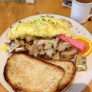 Portabella Mushroom Omelet