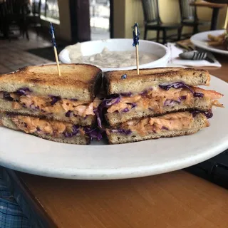 Wild Smoked Salmon Reuben Sandwich