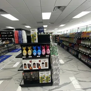 a grocery store aisle