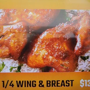 chicken wings and fried chicken, food