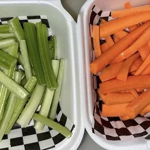 Veggies - Celery and Carrots