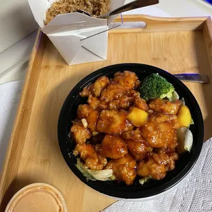 Spicy Orange Peel Chicken