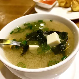 Delicious miso soup