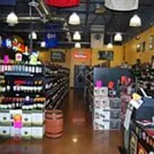 Domestic and Import Wines in our center aisle with specials everywhere you look.