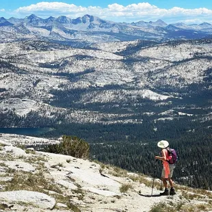 Hiking in the High Country of Yosemite.