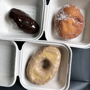 Donuts and Eclair