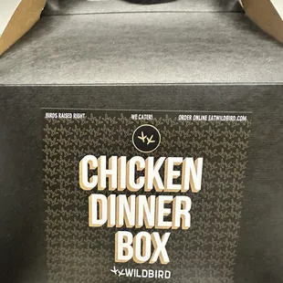 CHICKEN DINNER BOX