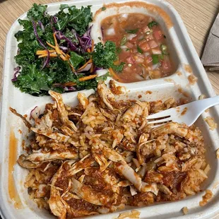Chicken Tinga plate
