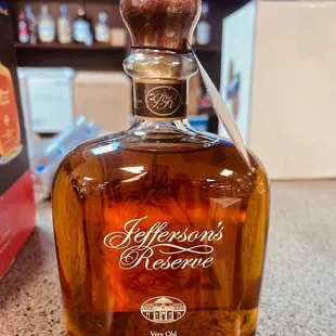 a bottle of jefferson's reserve