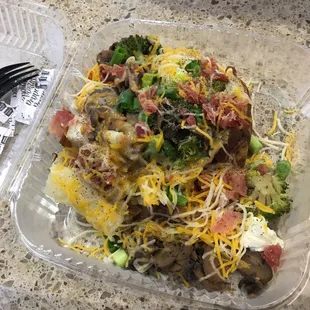 Loaded baked potato