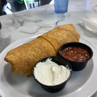 Breakfast burrito