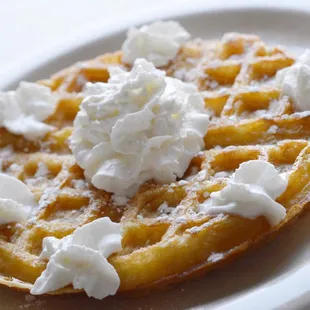 Waffles (also blueberry and chocolate chip)