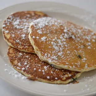 Blueberry pancakes