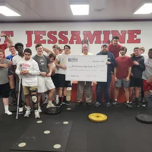 Wildcat Mattress fundraiser for the West Jessamine High School Football Team. We were able to help raise $1,132 for travel and uniforms.