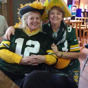 Celebrate Packer Games with us someone always drinks free!