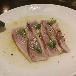 Hamachi Crudo