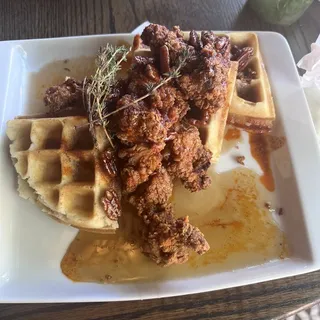 Belgian Waffles and Chicken