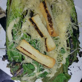 Knife and Fork Grilled Caesar Salad