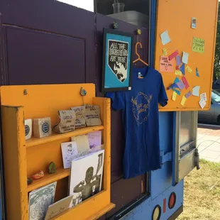 Art by local Baltimore artists, for sale on our truck!