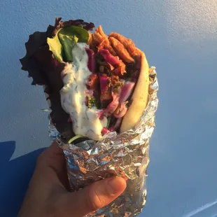 Summer, Pita Sandwich with chicken