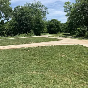 Entrance to walking trail