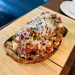 Steak Tartare Toast