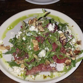 Roasted Beet and Fresh Apple Arugula Salad