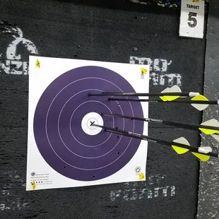 After 1 hour at 20 yrds.