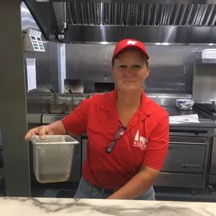 Here's the cook! Come in and visit!