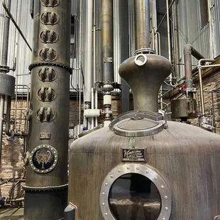 the inside of a brewery