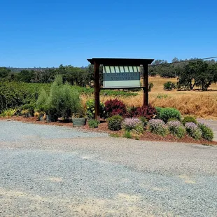 Looking from business to street