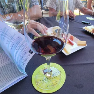 Wine tasting is very reasonable here