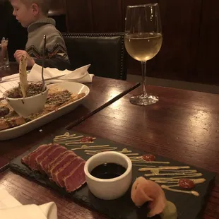 Ahi Sushi, my 4 year old ate the whole order!
