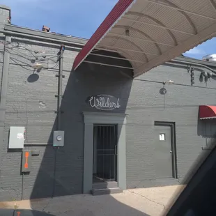 Back entrance