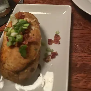 Twice baked potato