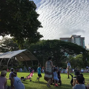 Concert to start in 20 minutes. What a beautiful day!