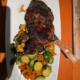 Ribeye cooked perfectly!