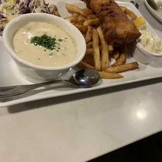 "All In" Fish and Chips