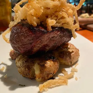 Sirloin and Salmon