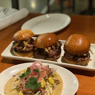 3 Wagyu Beef Sliders