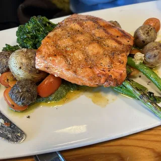 Simply GrilledSeasonal Salmon