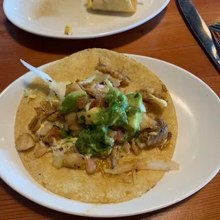 Cajun Seared Fish Street Tacos Lunch